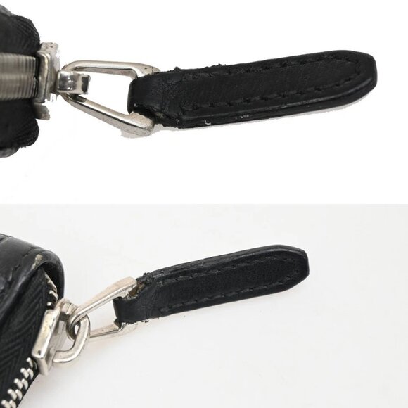 GUCCI Logo Guccissima GG Pattern Long Zipper Wallet Leather Black - Picture 9 of 12